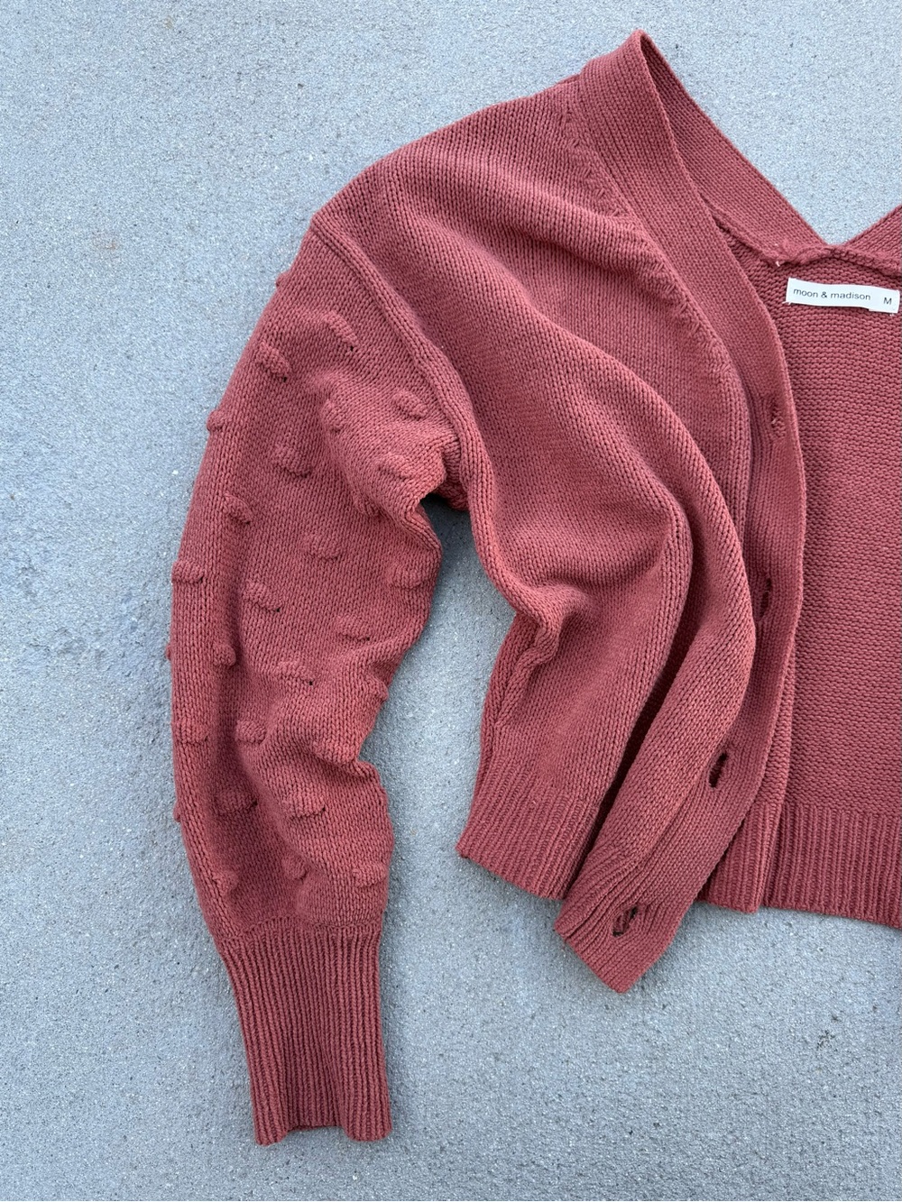 cropped cardigan - Picture 4 of 4